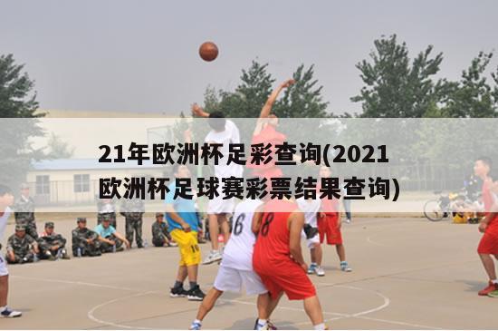 21年欧洲杯足彩查询(2021欧洲杯足球赛彩票结果查询)